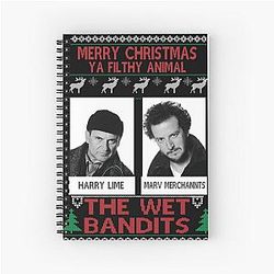 The Wet Bandits Spiral Notepad