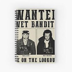 Home Alone The Harry are Marv Wanted Spiral Notebook