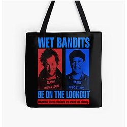 Wet Bandit's Christmas All Over Print Tote Bag