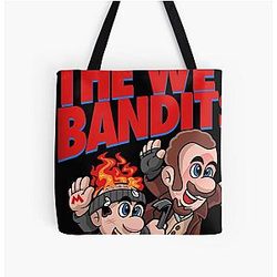 Super Wet Bandit All Over Print Tote Bag