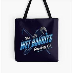 The Wet Bandits Plumbing Tote Bag