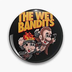 Wet Bandits T-Shirt and Wet Bandits Christmas Pin