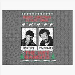 Merry Christmas You Filthy Animal - The Wet Bandits Jigsaw Puzzle