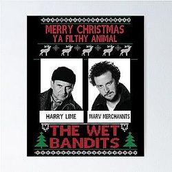 The Wet Bandits Poster