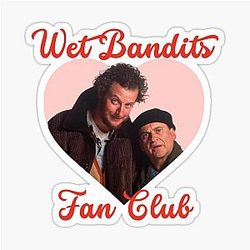 Wet Bandits Fan Club Sticker