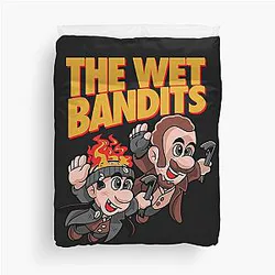 Wet Bandits T-Shirt, Christmas Duvet Cover