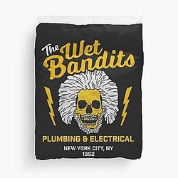 The Bandits Plumbing and Electrical Cover Shirt Duvet