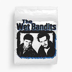 Wet Bandits Duvet Cover