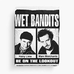 Wet Bandits Duvet Cover