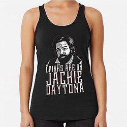 Drinks on us What We Do in the Shadows Racerback Tank Top