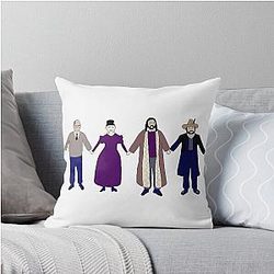 Colin Robinson's Painting - What We Do in the Shadows Throw Pillow