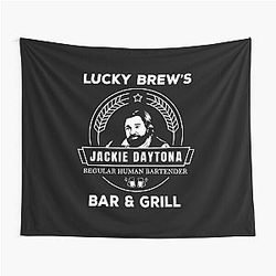 Jackie Daytona - Lucky Brews Bar and Grill Shirt - What We Do in Shadows Tapestry