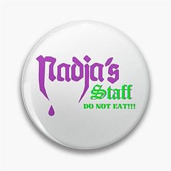 What We Do In The Shadows Nadja's Staff Nightclub Tee Pin