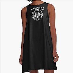 Vampires What We Do In The Shadows A Line Dress