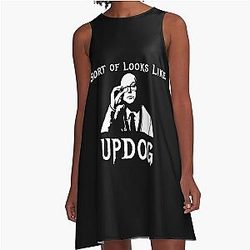 It Sort of Looks Like Updog - What We Do in the Shadows A Line Dress
