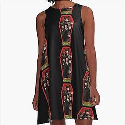 We Do The Shadows Casts A-Line Dress