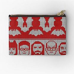 Ugly Christmas Sweater The Shadows Version Zipper Pouch