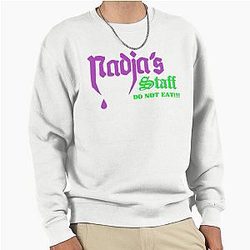 What We Do In The Shadows Nightclub Staff Pullover Sweatshirt Magenta Lime Magenta