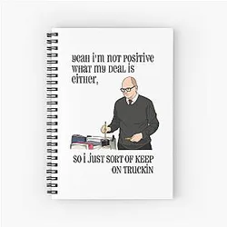 Colin Robinson What We Do in the Shadows Spiral Notebook