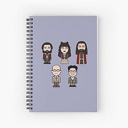 Team   We Do  Shadows Spiral Notebook