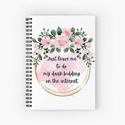 Just leave me to do my thing on the internet - What we do in the shadows Spiral Notebook