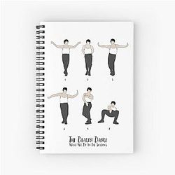 What We Do in the Shadows Deacon Dance Spiral Notebook