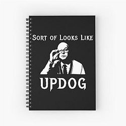 It Looks Like Updog - What We Do in the Shadows Spiral Notebook