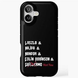 What We Do in the Shadows - Laszlo and Nandor and Colin Robinson and Guillermo iPhone Tough Case