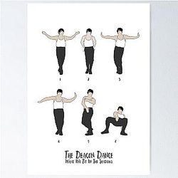 What we do in the Shadows - Deacon Blue Dance Poster
