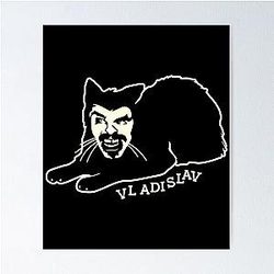 What We Do In The Shadows Vlad Cat Poster
