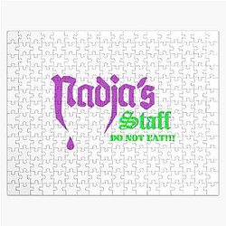 What We Do In The Shadows Magenta Lime Jigsaw Puzzle Nightclub Tee