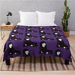 Nadja Doll - What We Do in Shadows Throw Blanket