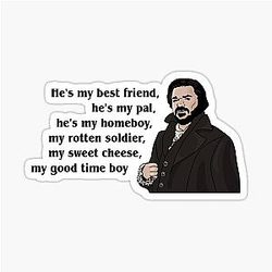 Laszlo Cravensworth Best Friend From What We Do in the Shadows Sticker