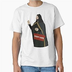 Creepy Paper Nandor What We Do In the Shadows Classic T-Shirt