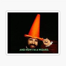 What We Do in the Shadows Nandor And Now I'm a Wizard Sticker