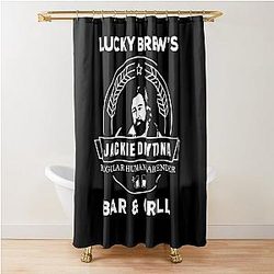 Jackie Daytona Lucky Brews Bar and Grill Shirt What We Do in the Shadows Shower Curtain