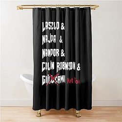 What We Do in the Shadows - Laszlo & Nandor & Colin Robinson & Guillermo Shower Curtain