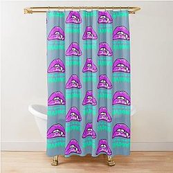 What We Do In The Shadows Vampire Lips Shower Curtain