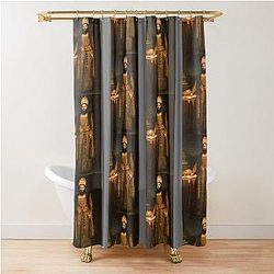 Nadja What We Do in the Shadows Shower Curtain