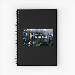 Where Winds Meet Merch For Fans Where Winds Meet Notebook