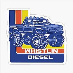 Whistlin' Diesel Monster Max Sticker
