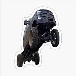MONSTER DIESEL Sticker