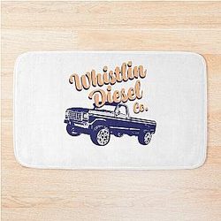 Whistlin Diesel Merch Co Logo Bath Mat