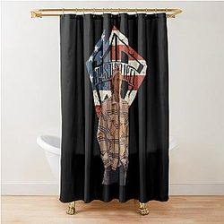 Whistlin' Diesel Merch Shower Curtain