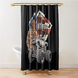 Whistlindiesel Shower Curtain