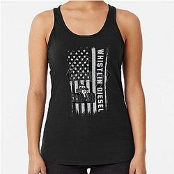 Whistlindiesel Racerback Tank Top