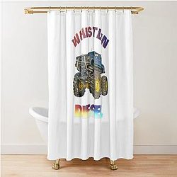 Whistlindiesel Shower Curtain