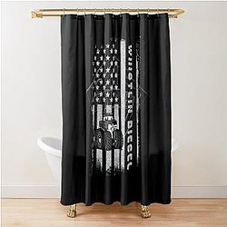 Whistlindiesel Shower Curtain