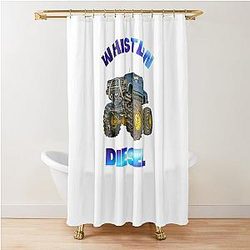 Whistlindiesel Shower Curtain