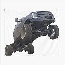 Monster Wind Turbine Tapestry